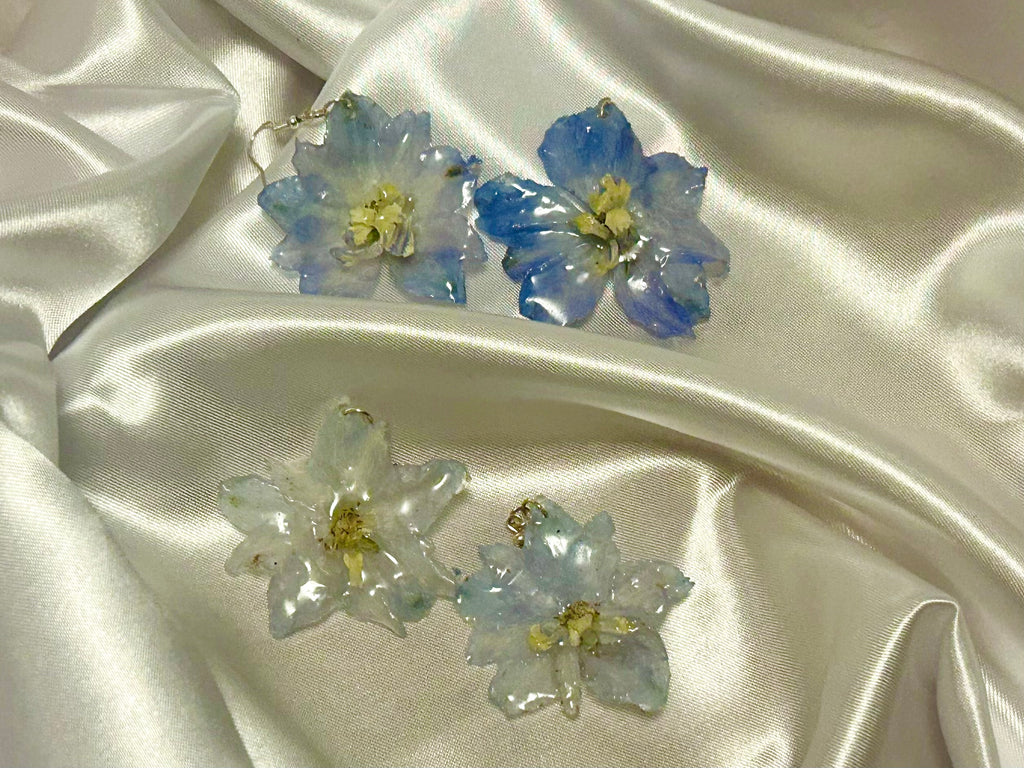 Delphinium Earrings