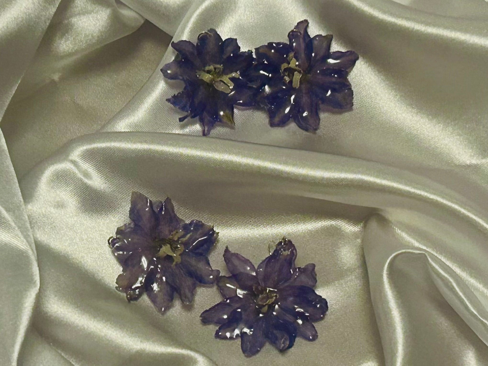 Delphinium Earrings