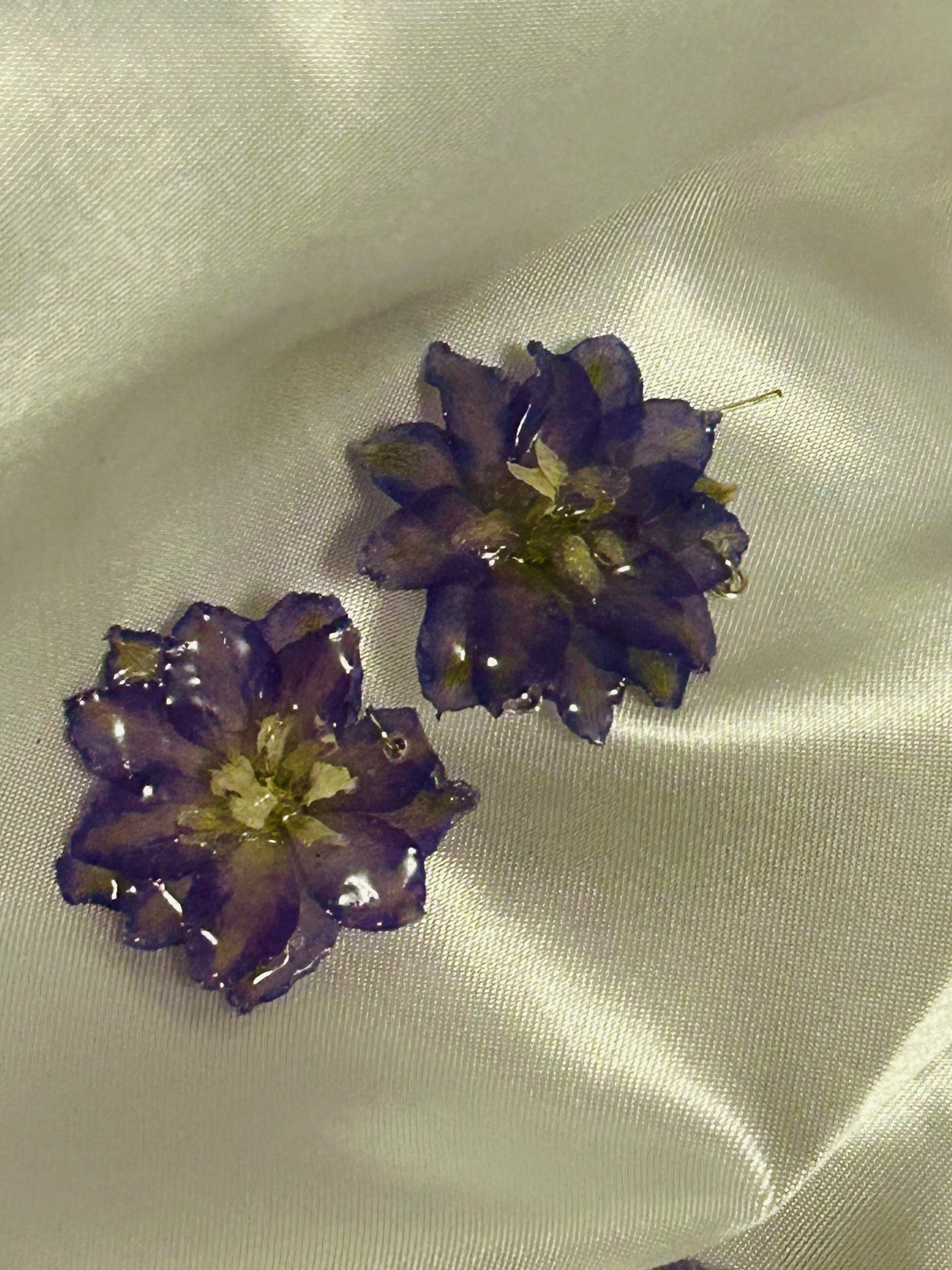 Delphinium Earrings
