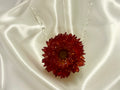 Straw Flower Necklace