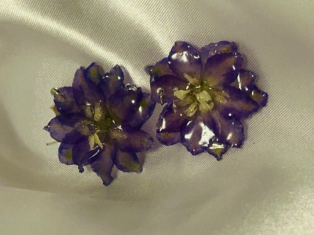 Delphinium Earrings