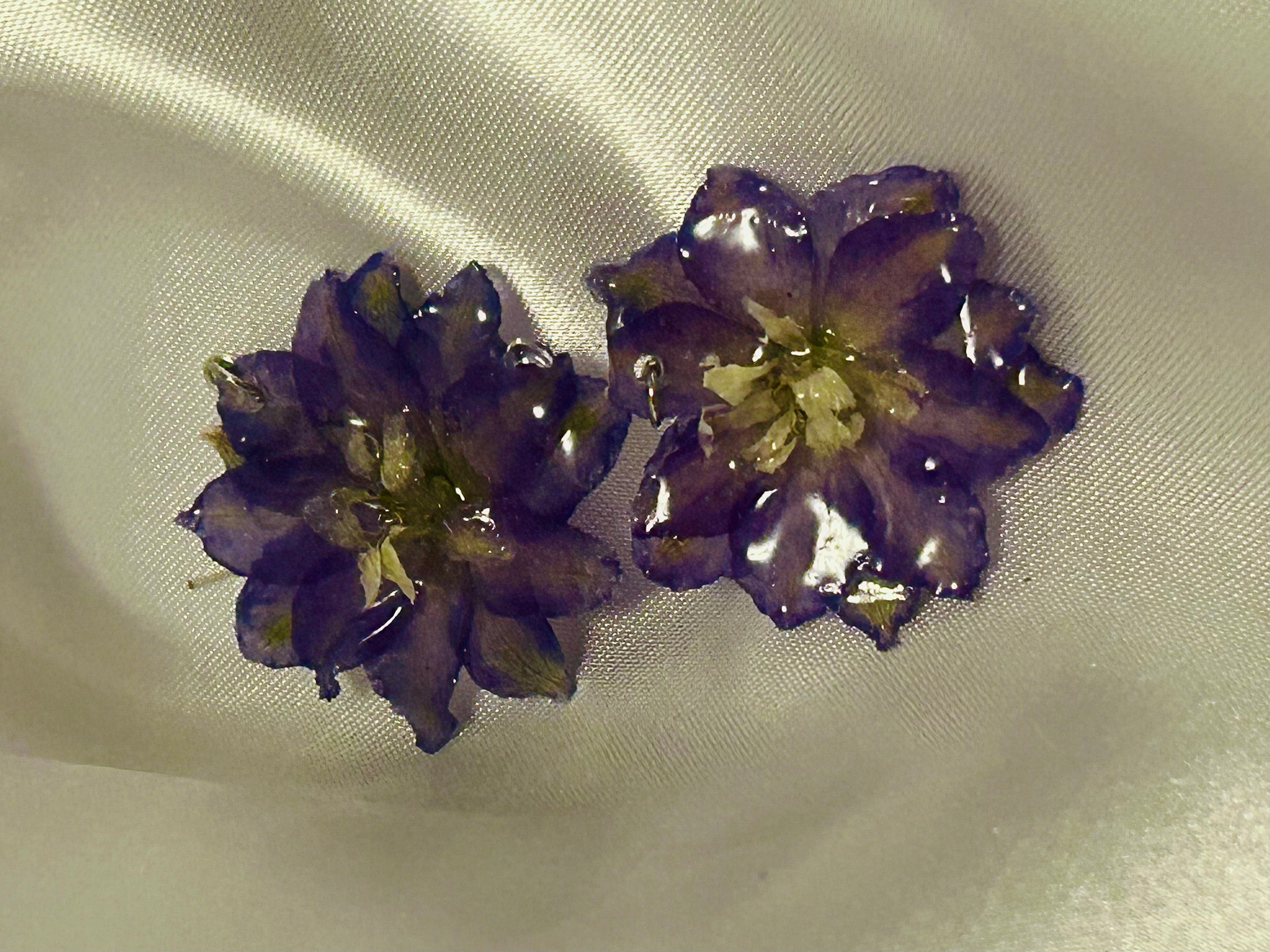 Delphinium Earrings
